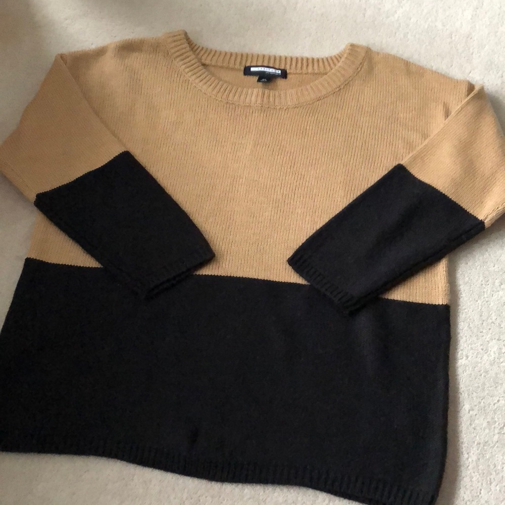 Colour block sweater!